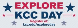 Explore KCC Day Register at www.kcc.edu/exploreday