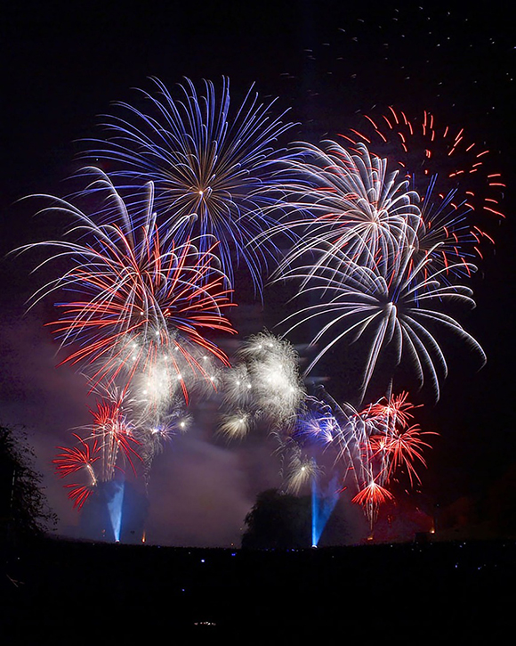 Fireworks show - photo by Darren Danks