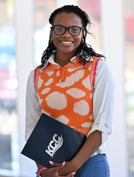 KCC student Aysia Whitman of Bourbonnais KCC student Aysia Whitman of Bourbonnais