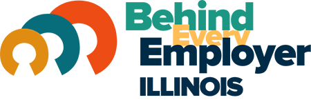 Behind Every Employer Illinois logo