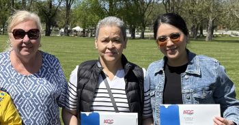 ESL instructors and participants English as a Second Language instructors and participants at the May 2025 recognition program.