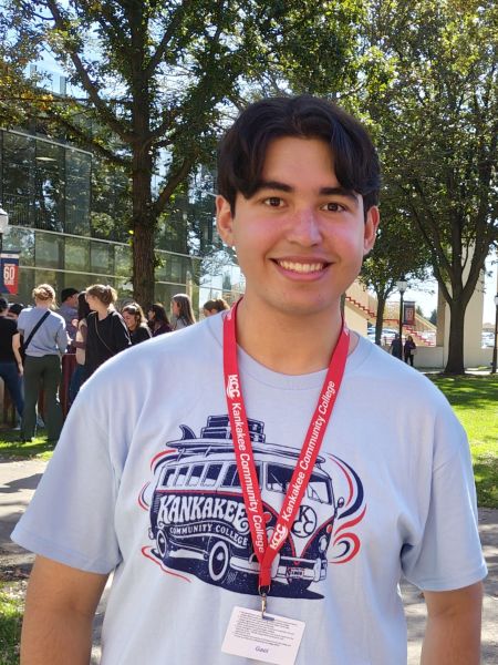 KCC student Gael Glidden of Kankakee KCC student Gael Glidden of Kankakee