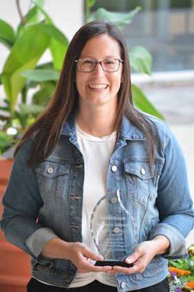 Katelynn Ohrt Katelynn Ohrt holds the Progress Award