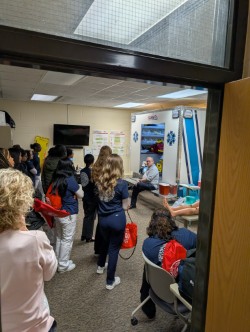 Kankakee Area Career Center (KACC) students at Health Careers Exploration Day on Nov. 21, 2025. Kankakee Area Career Center (KACC) students at Health Careers Exploration Day on Nov. 21, 2025.