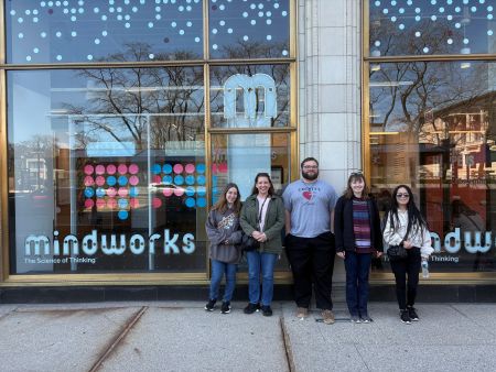 KCC Psychology Club members at Mindworks in Chicago