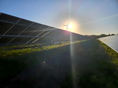 New Solar Array installation at KCC