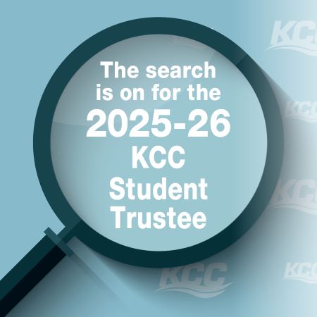 Apply to become the 2025-26 KCC Student Trustee