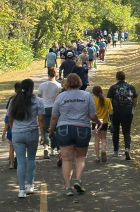 Walkers at KCC October 4, 2025.