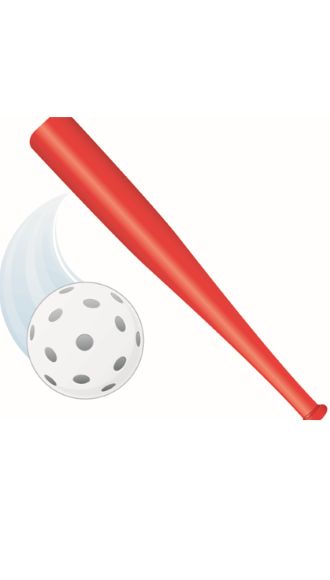 Whiffle ball® and bat