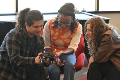 KCC students (L-R) Carlos Sanchez, Aysia Whitman and Haylee Garbin KCC students (L-R) Carlos Sanchez, Aysia Whitman and Haylee Garbin
